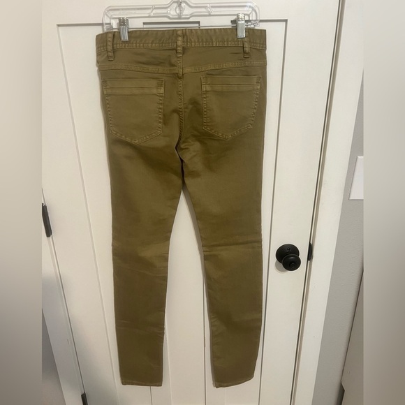 Free People Tan Pants Skinny size 29 Long Khaki Jeans - Picture 3 of 4